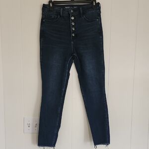 Old Navy High Rise Dark Indigo Jeans
